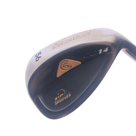 Used Cleveland CG14 Gunmetal Sand Wedge / 56.0 Degrees / Wedge Flex