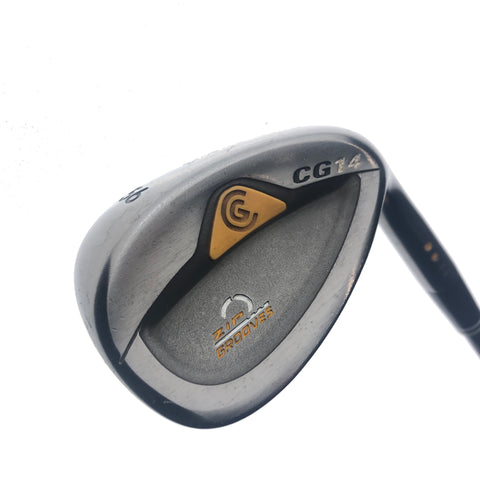 Used Cleveland CG14 Gunmetal Sand Wedge / 56.0 Degrees / Wedge Flex