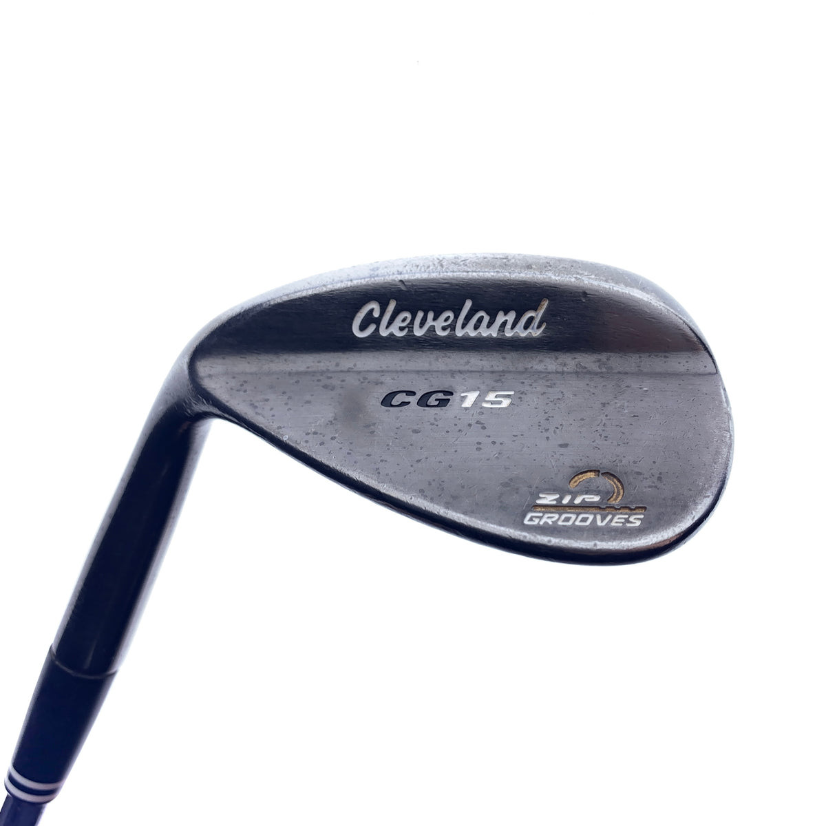 Used Cleveland CG15 Black Pearl Gap Wedge / 50.0 Deg/ Wedge Flex / Left-Hand