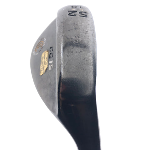Used Cleveland CG15 Black Pearl Gap Wedge / 52.0 Degrees / Wedge Flex