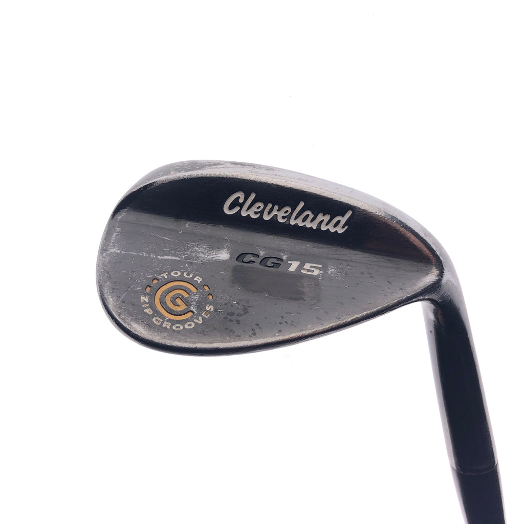 Used Cleveland CG15 Black Pearl Gap Wedge / 52.0 Degrees / Wedge Flex