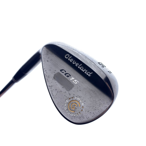 Used Cleveland CG15 Black Pearl Lob Wedge / 58.0 Degrees / Wedge Flex / LH