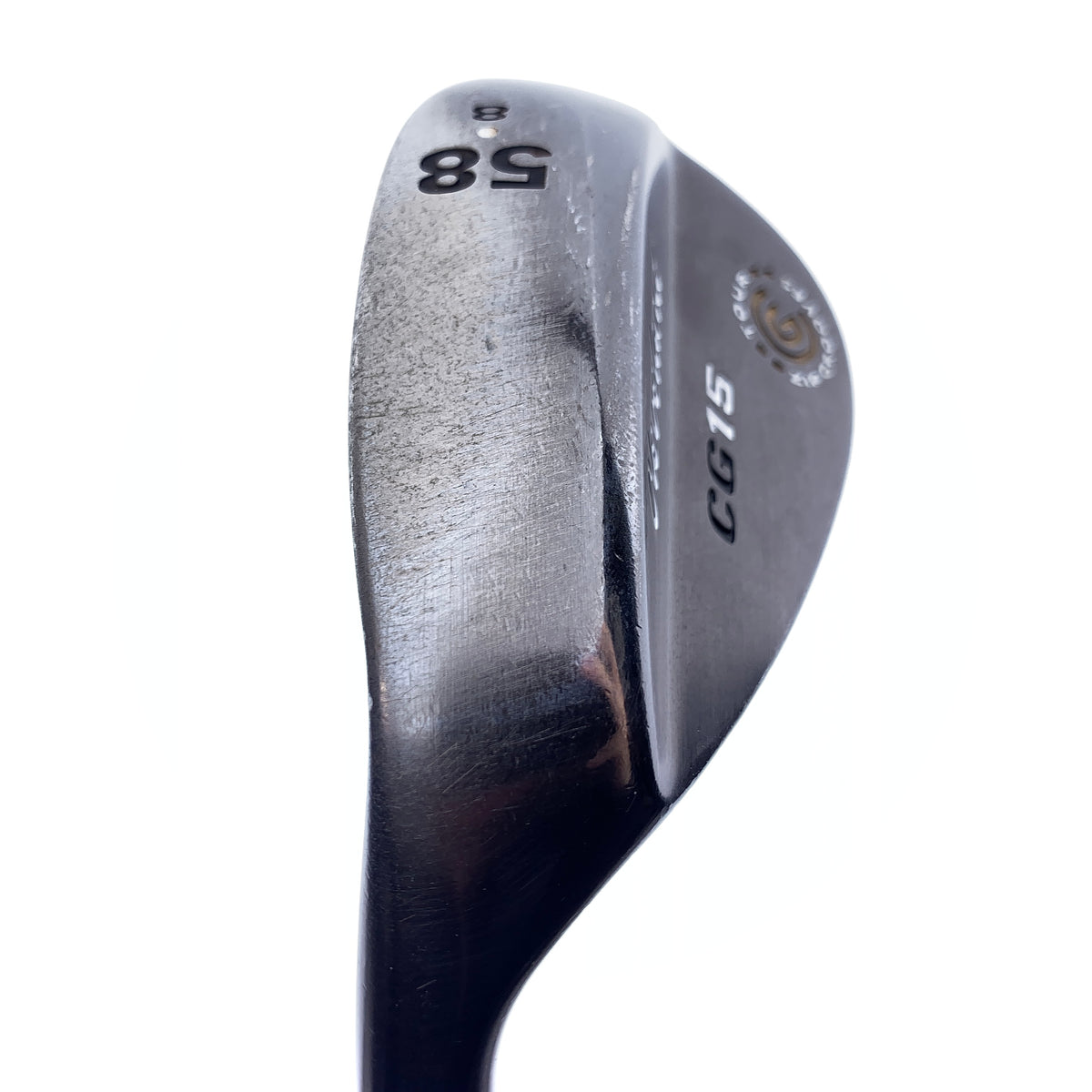 Used Cleveland CG15 Black Pearl Lob Wedge / 58.0 Degrees / Wedge Flex / Left-Ha