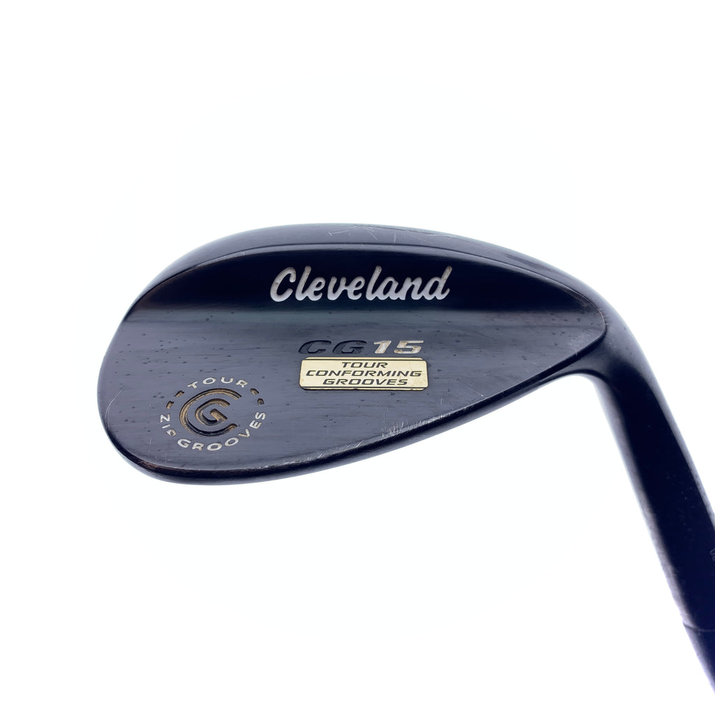 Used Cleveland CG15 Black Pearl Lob Wedge / 58.0 Degrees / Wedge Flex