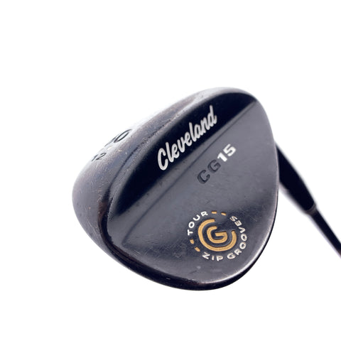 Used Cleveland CG15 Black Pearl Lob Wedge / 60.0 Degrees / Wedge Flex