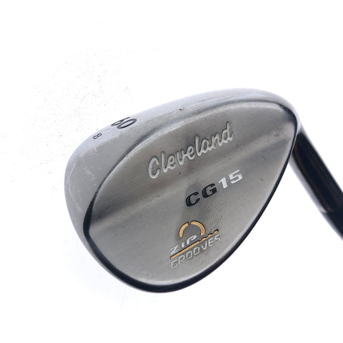 Used Cleveland CG15 Black Pearl Lob Wedge / 60.0 Degrees / Wedge Flex