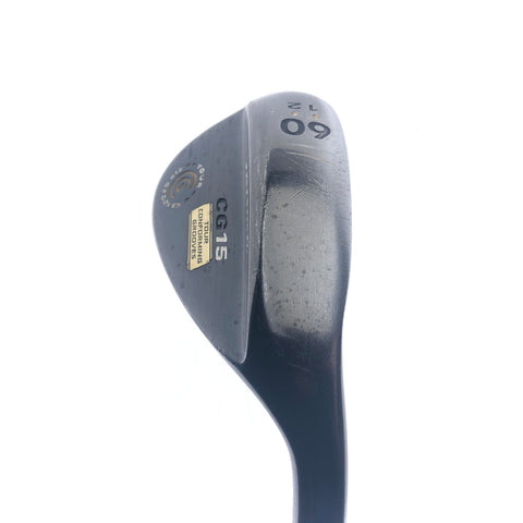 Used Cleveland CG15 Black Pearl Lob Wedge / 60.0 Degrees / Wedge Flex