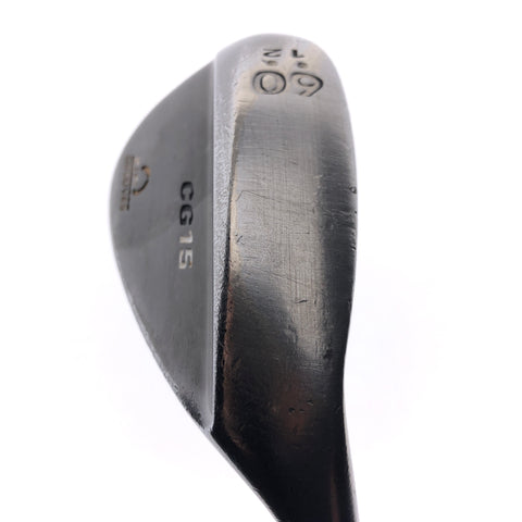 Used Cleveland CG15 Black Pearl Lob Wedge / 60.0 Degrees / Wedge Flex