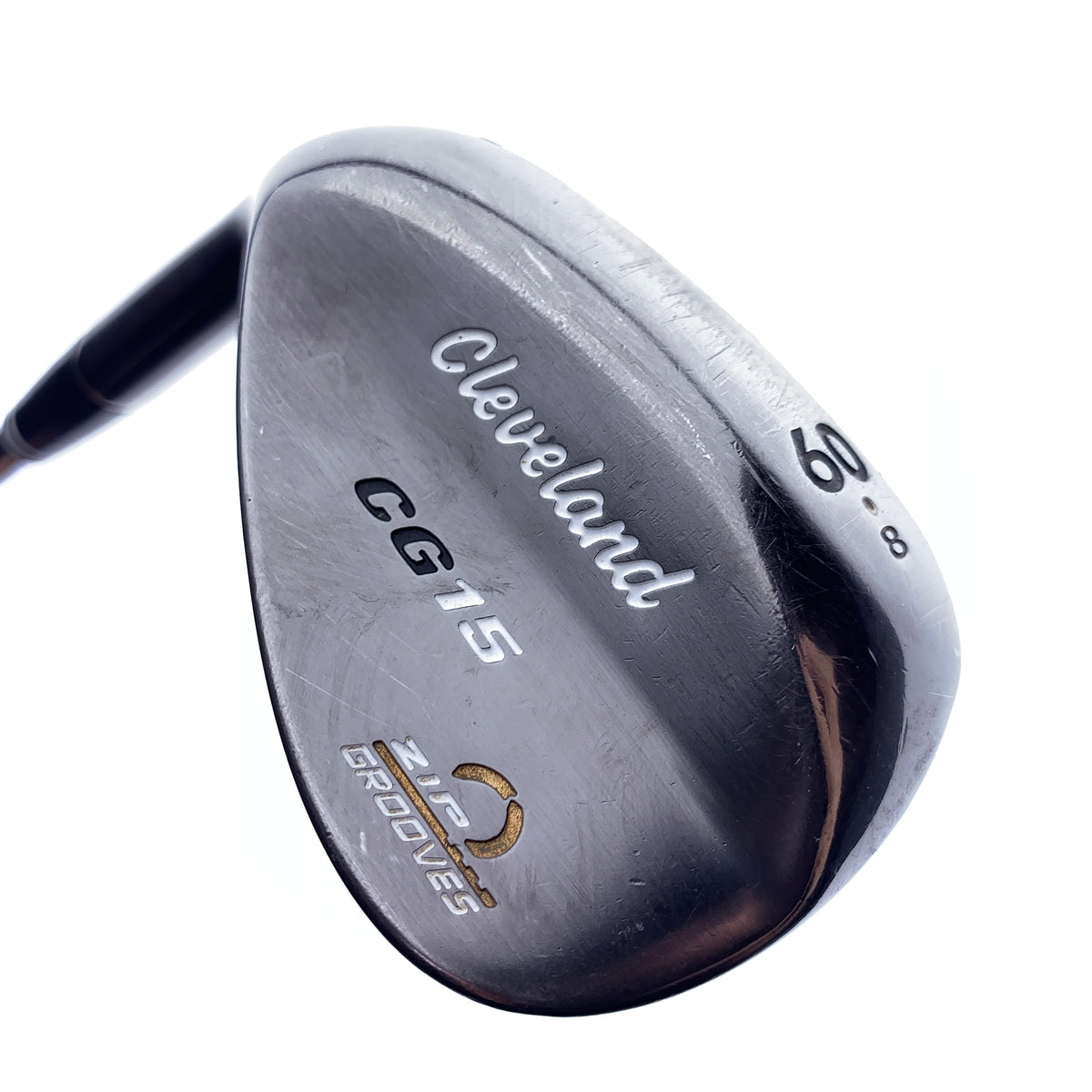 Used Cleveland CG15 Black Pearl Lob Wedge / 60.0 Degrees / Wedge Flex / Left-H
