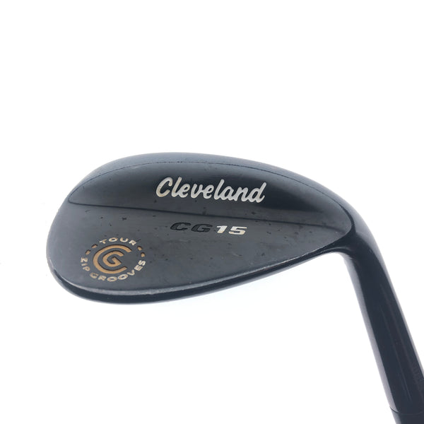 Used Cleveland CG15 Black Pearl Lob Wedge / 60.0 Degrees / Wedge Flex
