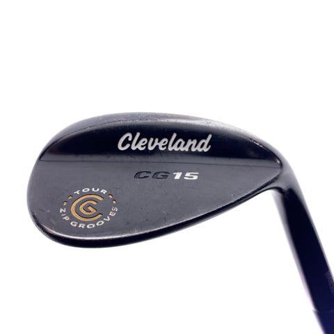 Used Cleveland CG15 Black Pearl Lob Wedge / 60.0 Degrees / Wedge Flex