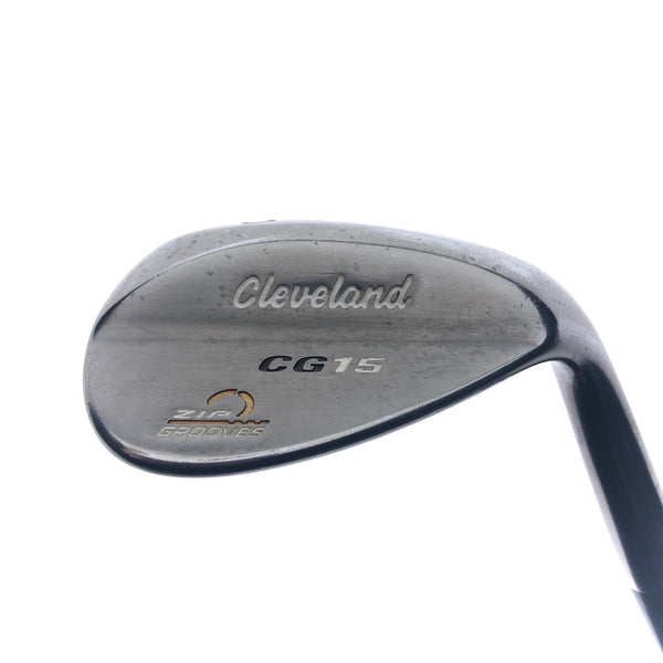 Used Cleveland CG15 Black Pearl Lob Wedge / 60.0 Degrees / Wedge Flex