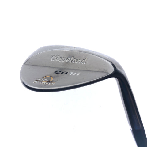 Used Cleveland CG15 Black Pearl Lob Wedge / 60.0 Degrees / Wedge Flex