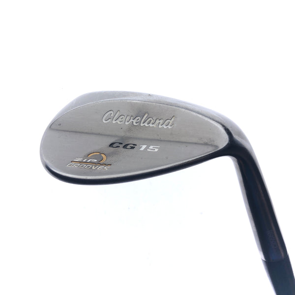 Used Cleveland CG15 Black Pearl Lob Wedge / 60.0 Degrees / Wedge Flex