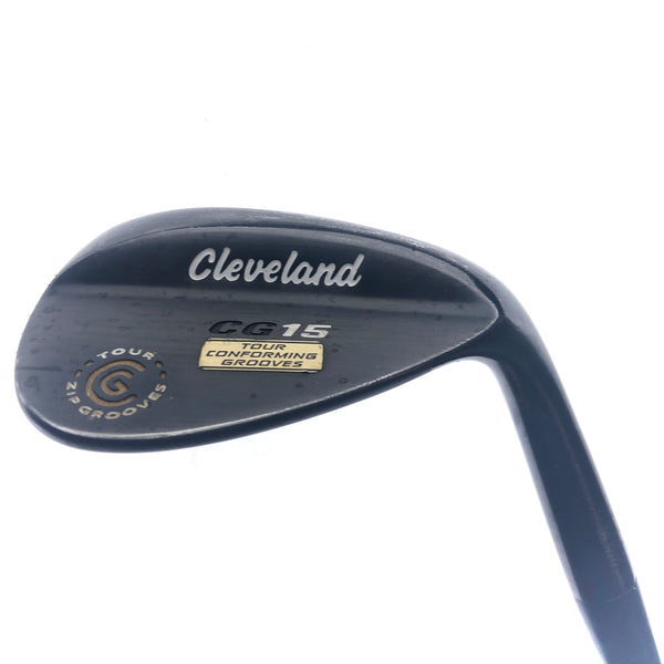 Used Cleveland CG15 Black Pearl Lob Wedge / 60.0 Degrees / Wedge Flex