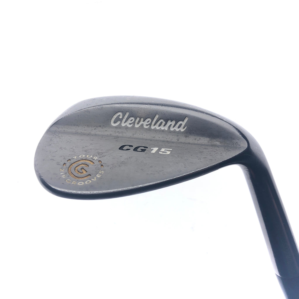 Used Cleveland CG15 Black Pearl Lob Wedge / 62.0 Degrees / Wedge Flex