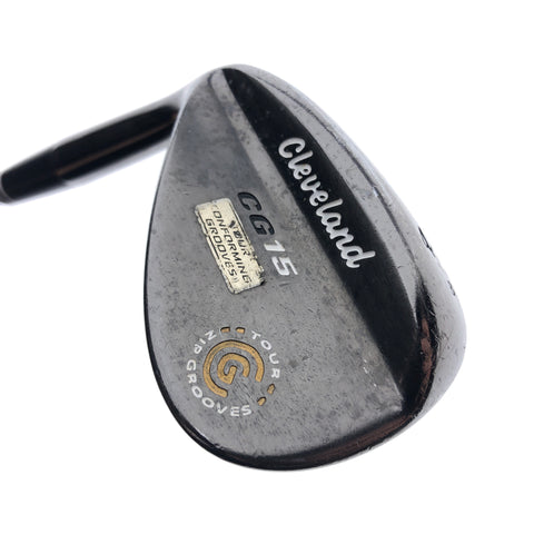 Used Cleveland CG15 Black Pearl Pitching Wedge / 46.0 Degrees / Wedge Flex / L-H