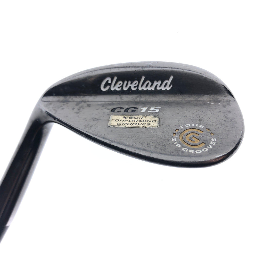 Used Cleveland CG15 Black Pearl Pitching Wedge / 46.0 Degrees / Wedge Flex / L-H