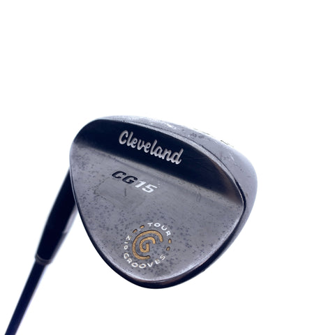 Used Cleveland CG15 Black Pearl Sand Wedge / 54.0 Degrees / Left-Handed