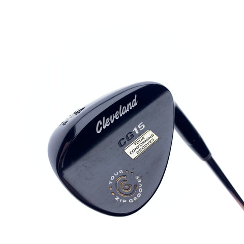 Used Cleveland CG15 Black Pearl Sand Wedge / 54.0 Degrees / Wedge Flex