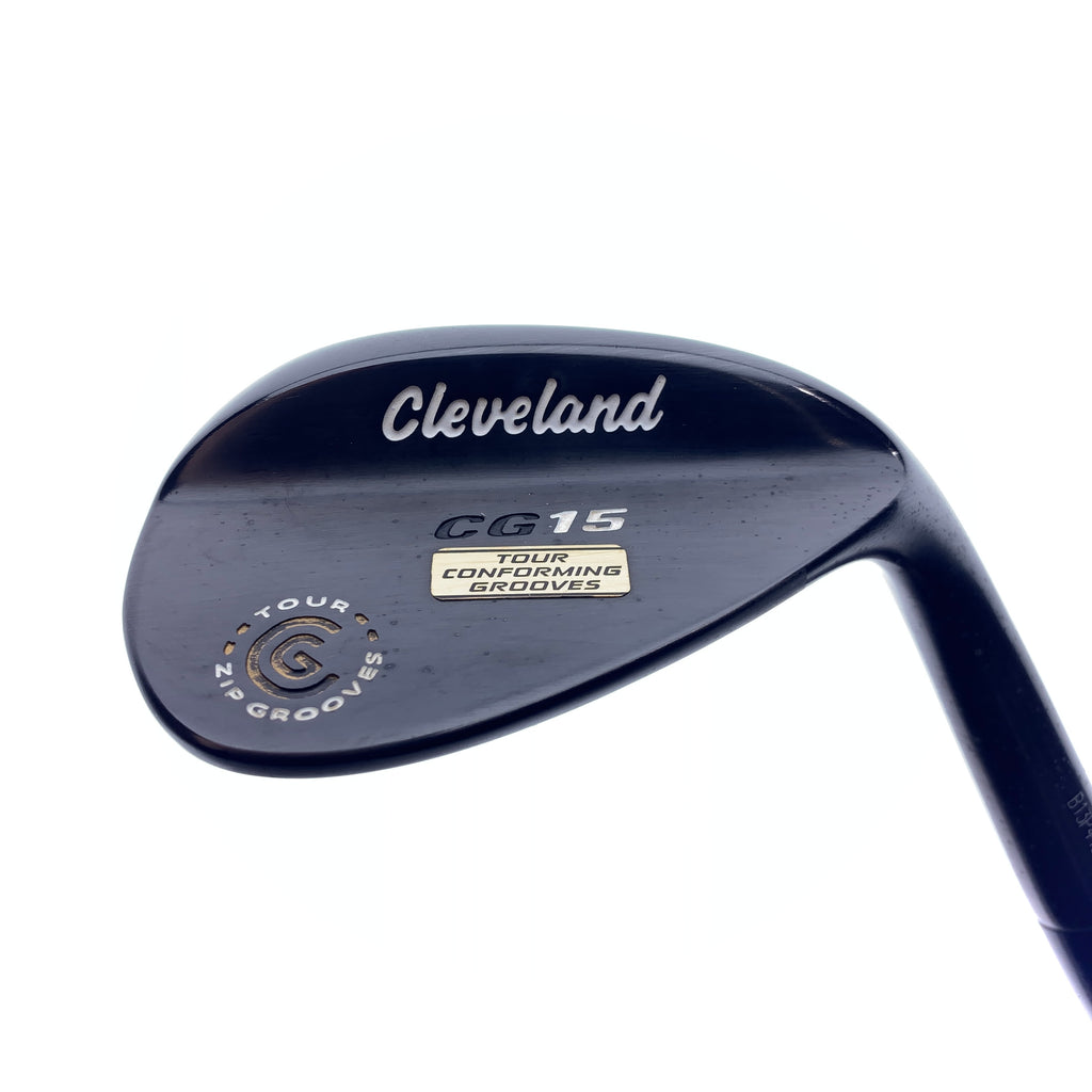 Used Cleveland CG15 Black Pearl Sand Wedge / 54.0 Degrees / Wedge Flex