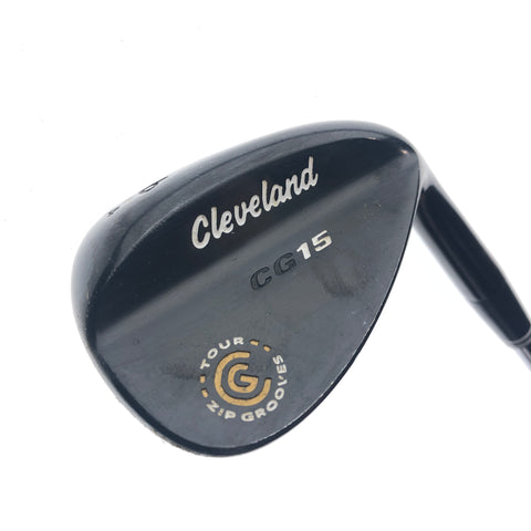 Used Cleveland CG15 Black Pearl Sand Wedge / 56.0 Degrees / Wedge Flex