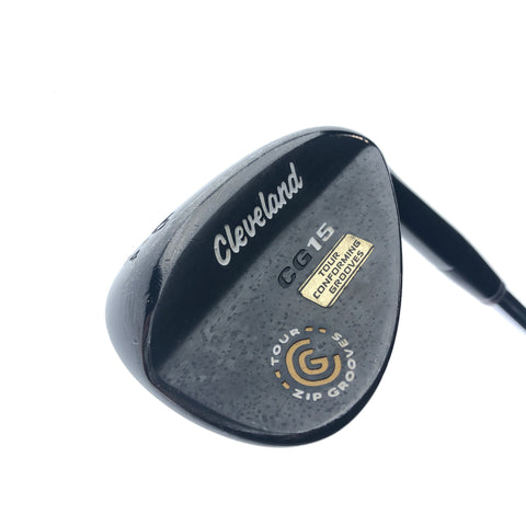 Used Cleveland CG15 Black Pearl Sand Wedge / 56.0 Degrees / Wedge Flex