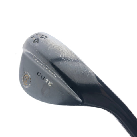 Used Cleveland CG15 Black Pearl Sand Wedge / 56.0 Degrees / Wedge Flex