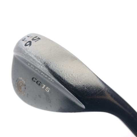 Used Cleveland CG15 Black Pearl Sand Wedge / 56.0 Degrees / Wedge Flex