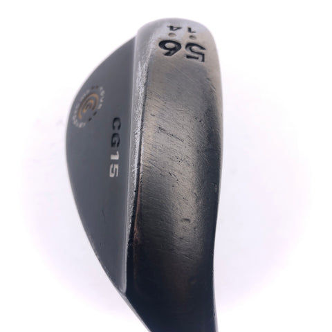 Used Cleveland CG15 Black Pearl Sand Wedge / 56.0 Degrees / Wedge Flex