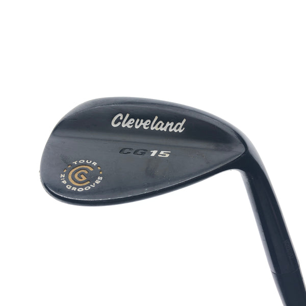 Used Cleveland CG15 Black Pearl Sand Wedge / 56.0 Degrees / Wedge Flex