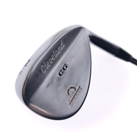 Used Cleveland CG15 Satin Chrome Gap Wedge / 52.0 Degrees / Wedge Flex