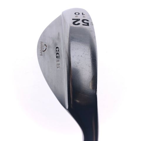 Used Cleveland CG15 Satin Chrome Gap Wedge / 52.0 Degrees / Wedge Flex