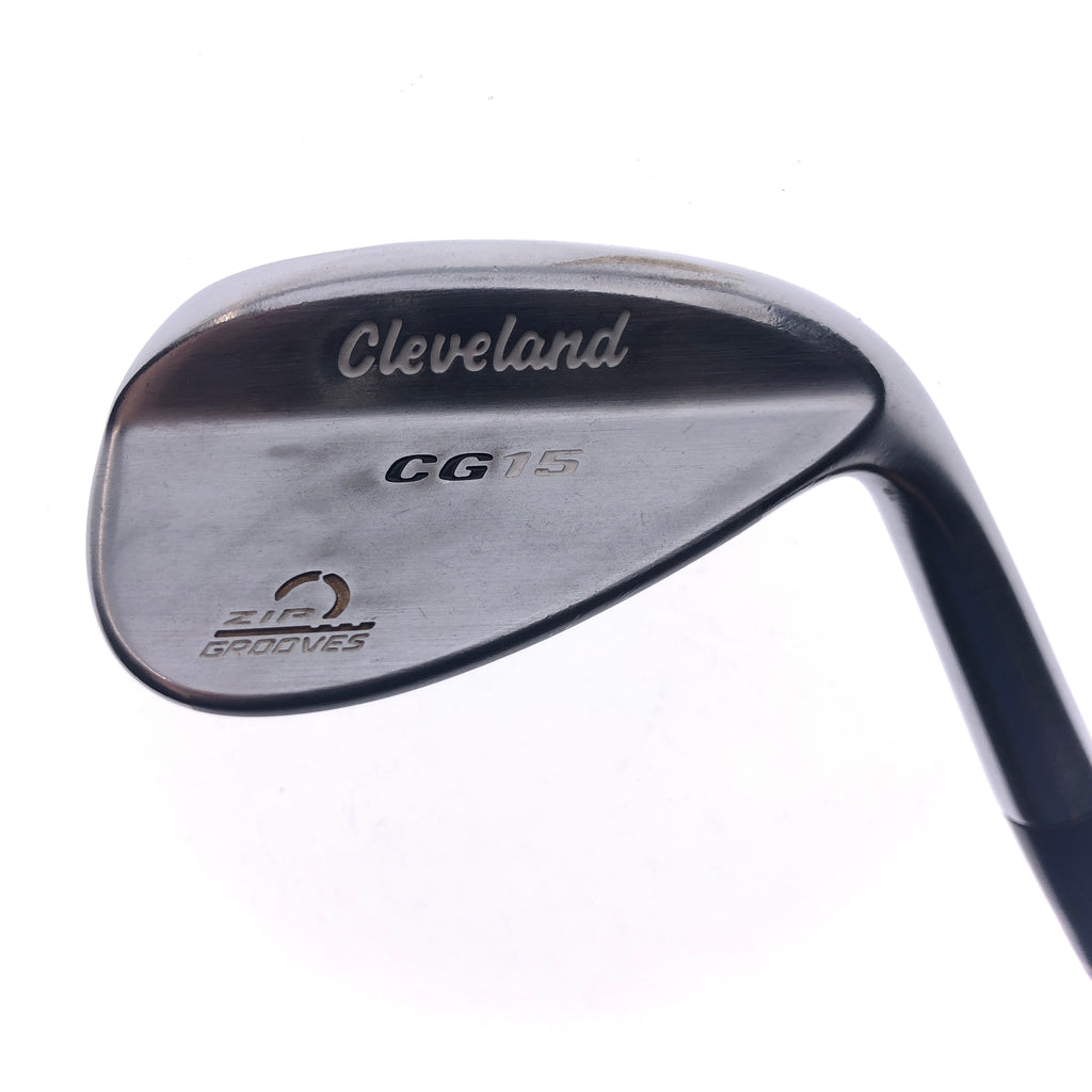 Used Cleveland CG15 Satin Chrome Gap Wedge / 52.0 Degrees / Wedge Flex