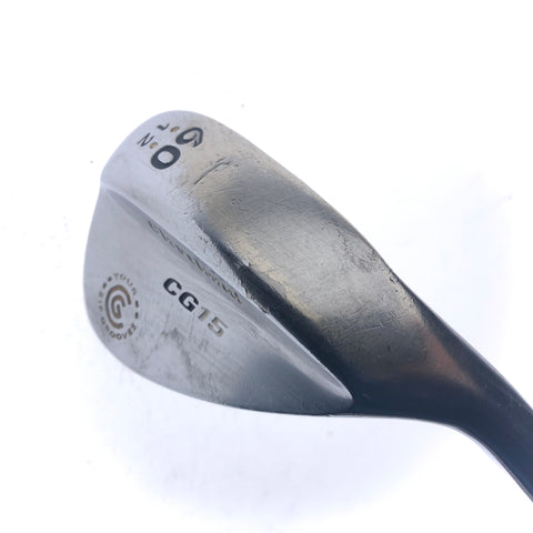Used Cleveland CG15 Satin Chrome Lob Wedge / 60.0 Degrees / Wedge Flex