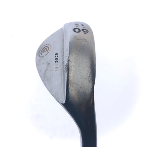 Used Cleveland CG15 Satin Chrome Lob Wedge / 60.0 Degrees / Wedge Flex