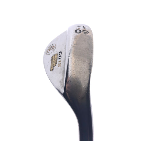 Used Cleveland CG15 Satin Chrome Lob Wedge / 60.0 Degrees / Wedge Flex