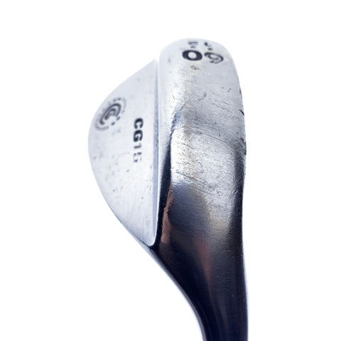 Used Cleveland CG15 Satin Chrome Lob Wedge / 60.0 Degrees / Wedge Flex