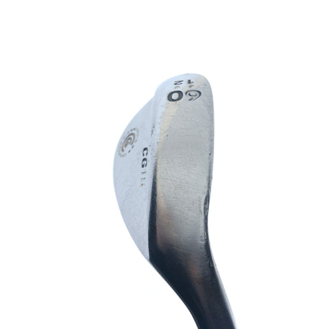Used Cleveland CG15 Satin Chrome Lob Wedge / 60.0 Degrees / Wedge Flex