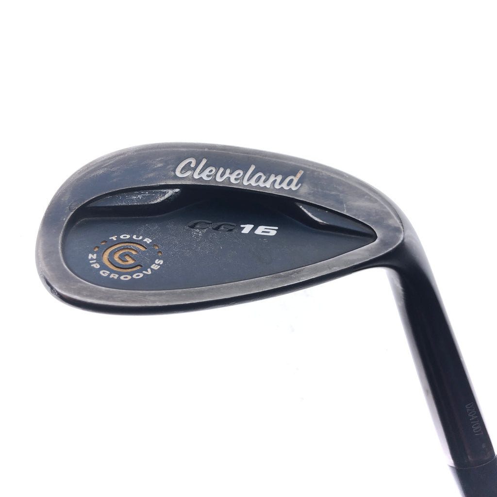 Used Cleveland CG16 Black Pearl Gap Wedge / 52.0 Degrees / Wedge Flex