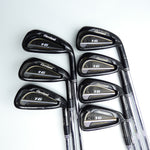 Used Cleveland CG16 Black Pearl Iron Set / 4 - PW / Regular Flex
