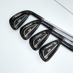 Used Cleveland CG16 Black Pearl Iron Set / 4 - PW / Regular Flex