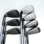 Used Cleveland CG16 Black Pearl Iron Set / 4 - PW / Regular Flex