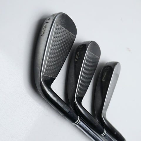 Used Cleveland CG16 Black Pearl Iron Set / 5 - PW / Regular Flex