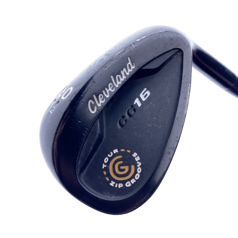 Used Cleveland CG16 Black Pearl Lob Wedge / 60.0 Degrees / Wedge Flex