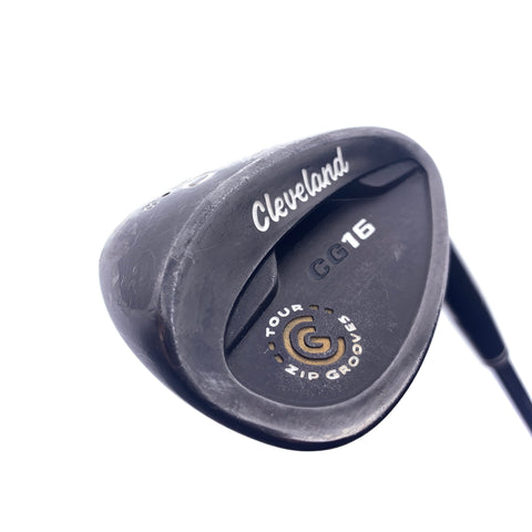 Used Cleveland CG16 Black Pearl Lob Wedge / 60.0 Degrees / Wedge Flex