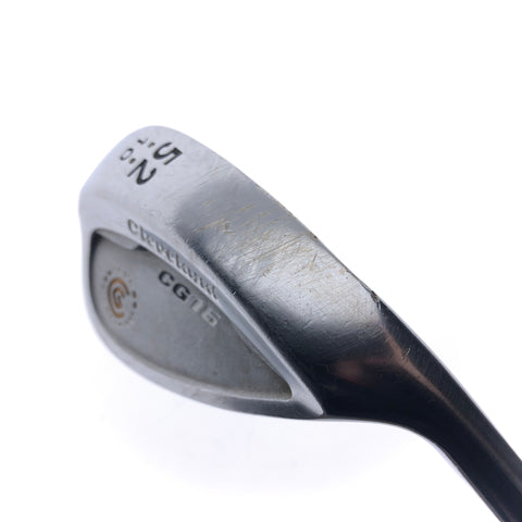 Used Cleveland CG16 Satin Chrome Approach Wedge / 52.0 Degrees / Wedge Flex