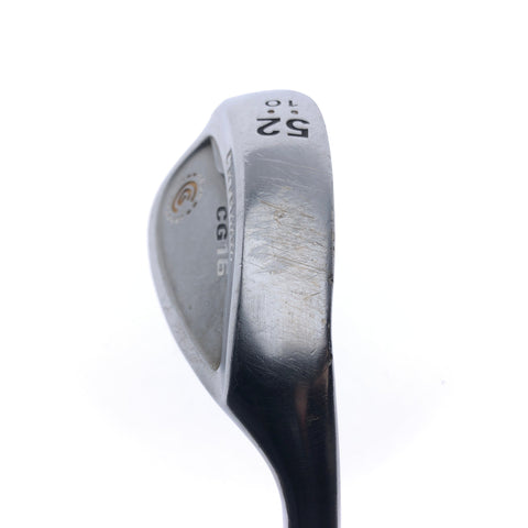 Used Cleveland CG16 Satin Chrome Approach Wedge / 52.0 Degrees / Wedge Flex