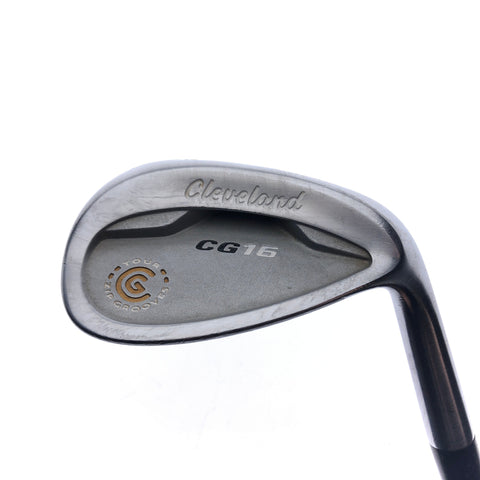 Used Cleveland CG16 Satin Chrome Approach Wedge / 52.0 Degrees / Wedge Flex