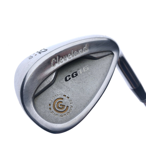 Used Cleveland CG16 Satin Chrome Gap Wedge / 52.0 Degrees / Wedge Flex